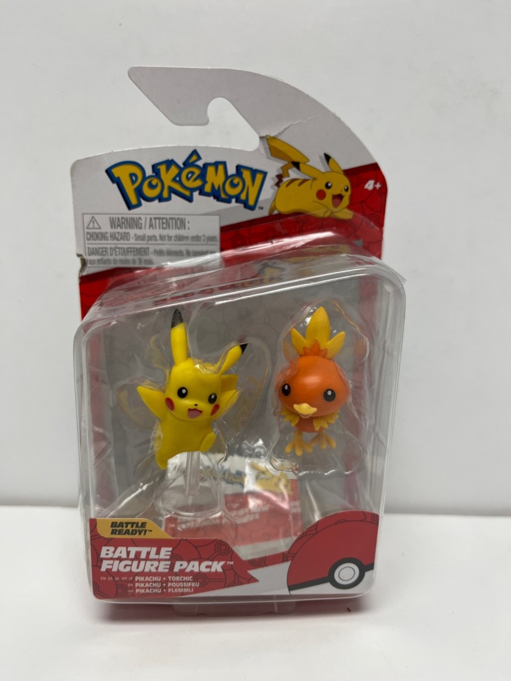 Pokémon Battle Figure with Pikachu & Torchic